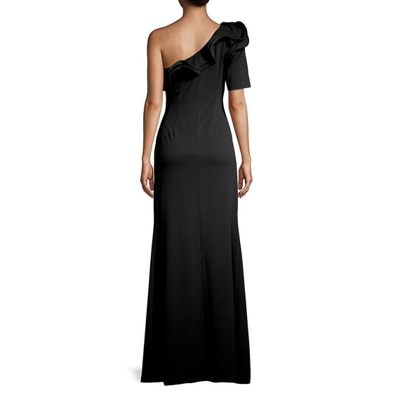 adrianna papell draped gown
