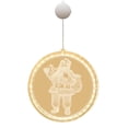 thumbnail image 1 of Yihaifu 3D Hanging Light LED String Lamp Lighting Decoration Christmas Light for Home Bedroom Room Merry Christmas 2, 1 of 9