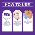 thumbnail image 7 of 3pcs Teeth Restoration Mineral Powder, Purple Whitening Teeth Powder, Purple Whitening Toothpaste, Dental Restoration, Protects Gums and Refreshes Breath, 7 of 7