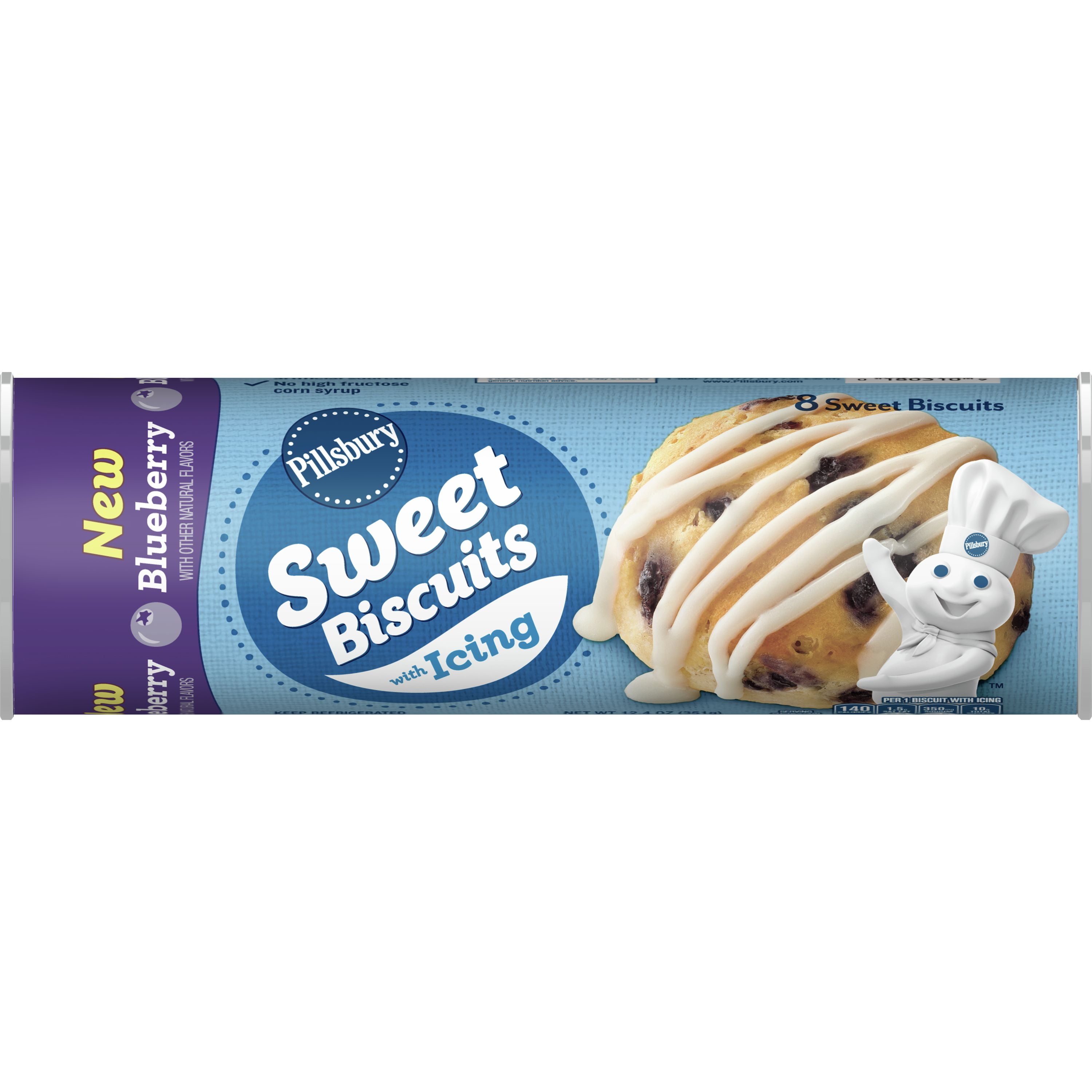Pillsbury Blueberry Sweet Biscuit 8ct.
