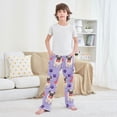 thumbnail image 6 of Dog Bones Paw Prints Boys Pajama Pants Soft and Lightweight Elastic Waistband Children's Pajama Pants, 6 of 8