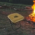 thumbnail image 6 of GARENDE Camping Stool Footrest with Bag Camping Chair Foot Rest Ultralight Small Khaki, 6 of 9
