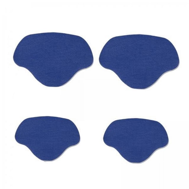 Paquete de 2 a 4 plantillas para talón de zapato, reparación de talón, talón para hombres y mujeres 2 piezas