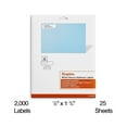thumbnail image 2 of Staples Laser/Inkjet Address Labels 1/2" x 1 3/4" White 80 Labels/Sheet 18053/SIWJ090, 2 of 5