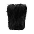 thumbnail image 5 of jtjvou Cropped Faux Fur Vest for Women Warm Winter Sleeveless Coat Open Front Fluffy Outerwear Waistcoat Jackets Black M, 5 of 6
