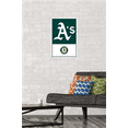 thumbnail image 2 of MLB Oakland Athletics - Logo 22 Wall Poster, 14.725" x 22.375", 2 of 4