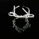 thumbnail image 4 of Boda Nupcial De Las De Plata Vid Diadema Birde HairBand, 4 of 9