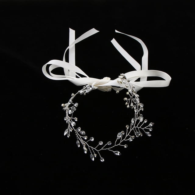 Diadema de cristal para novia Banda para el cabellero nupcial Pieza para cabeza Yotijar diadema nupcial