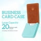 thumbnail image 4 of Cartera de bolsillo Outus de piel sintética con tarjetero (2 unidades), 4 of 7