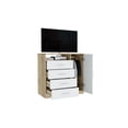 thumbnail image 6 of FM FURNITURE Carolina Four Drawer Dresser Single Door, 6 of 6