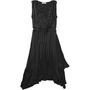 Women's Jersey Dress with Handkerchief Hem