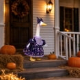 thumbnail image 5 of AZXY Halloween Porch Goose Outfit, 23‑Inch Large Bow Goose Clothes Dress for Cement & Plastic Porch Statue, Goose Clothing, Goose Cloth, Outdoor Halloween Decorations for Yard Lawn Garden Porch, 5 of 8