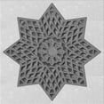 thumbnail image 1 of Ahgly Company Machine Washable Indoor Square Transitional Nardo Gray Area Rugs, 7' Square, 1 of 7