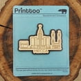 thumbnail image 3 of Printtoo Engraved Wooden Decorative Mecca Saudi Arabia Monuments Souvenir Fridge Magnet, 3 of 5