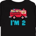 thumbnail image 4 of Inktastic Fire Truck 2nd Birthday Boys or Girls Long Sleeve Toddler T-Shirt, 4 of 5