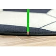 thumbnail image 7 of Furnish My Place 720 Soccer 6'6" Round Play Area Rugs for Kids, Soccer Shaped, Anti Skid Rubber Backing, Multicolor, 7 of 7