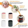 thumbnail image 4 of 4pcs Small Cardboard Cylinder Flower Wrapping Boxes Wedding Round Gift Boxes, 4 of 9