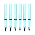 thumbnail image 1 of EGNMCR Pens 6PCS Grip Posture Correction Design Pencil Without Ink, Old Undead Pen, Creative Metal Pen a pencil, 1 of 1