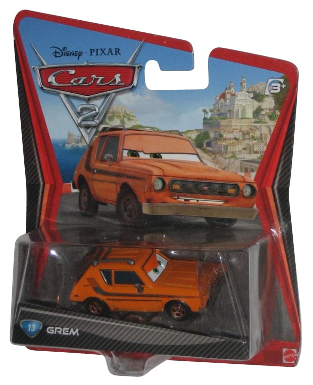 Disney Pixar Cars 2 Movie Grem 13 Lemon Die Cast Toy Car