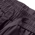 thumbnail image 5 of EOYWHK Mens Cargo Shorts Quick Dry with Pockets Elastic Waist Cargo Shorts for Men Relaxed Fit Soft Lightweight Breathable for Beach Purple, Size L, 5 of 9