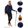 thumbnail image 4 of NELEUS Women's Stretch Thermal Fleece Shirts Long Sleeve Workout Tops Running Athletic Base Layer,Navy Blue,US Size M, 4 of 8
