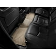 thumbnail image 3 of WeatherTech Custom Fit FloorLiners compatible with Escalade ESV, Avalanche, Escalade EXT, Sierra, Suburban - 2nd Row, Tan, 3 of 4