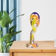 thumbnail image 5 of Modern Abstract Face Statue/ Resin Decoration Gifts Creative Art Decor Figurine L, 5 of 8