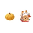 thumbnail image 1 of Cojín De Peluche Con Forma De Gato Y Calabaza De Halloween, Con Reloj, Decorativo Para Sofá, Ideal Para Dormitorio Infantil, Oficina O Cocina. Silencioso Y Colgante., 1 of 8