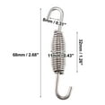 thumbnail image 3 of Unique Bargains 8 Pcs Motorcycles Exhaust Pipe Spring 68mm 2.68' Stainless Steel Exhaust Pipe Spring Hook Silver Tone, 3 of 7