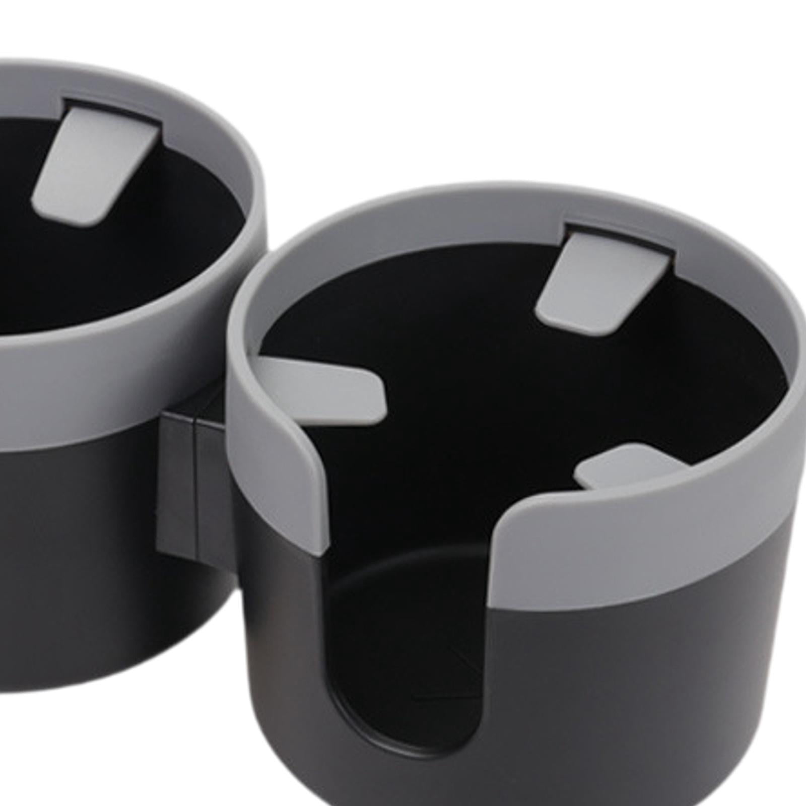 Nishiyuenyi Automotive Cup Holder Extender Car Interior Organizer Removable Car Drink Holder Grey