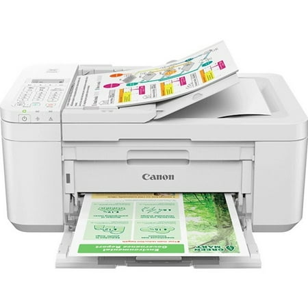 Canon - PIXMA TR4720 Wireless All-In-One Inkjet Printer - White