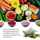 thumbnail image 4 of Bearachild Cortador de verduras en 3 colores, rebanador multifuncional, pelador de patatas y frutas, rallador de zanahorias, accesorios de cocina, cesta, Cocina y Comedor Blanco Bearachild HA006560-03B, 4 of 6