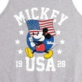 thumbnail image 2 of Disney - Mickey Waving Flag USA - Men's Sleeveless Graphic Tank, 2 of 4