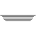 thumbnail image 1 of Ekena Millwork CRH06X52ST-3 Crosshead 52"" Bottom Width x 60 1/2"" Top Width Factory Primed White, 1 of 5
