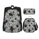 thumbnail image 1 of Disketp Spiders Mochila Estampada de Gran Capacidad con Lonchera y Estuche, Set de 3 Piezas para Estudiantes, 1 of 7