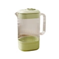 thumbnail image 1 of Plastic Striped Transparent Cold Water Kettle for Hot and Cold Drinks, 24x12.5x10cm, 1 of 6