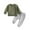 Army Green, variant on MuZeFu Toddler Girl Clothes 3t Sets Winter Toddler Kids Boys Girls Fashion Cute Solid Color Long Sleeve Pocket Hooded Sweatpants Suit
