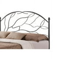 thumbnail image 3 of Baxton Studio Zinnia Vintage Industrial Black Bronze Finished Metal Queen Size Platform Bed, 3 of 4