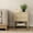 1 PC (2 Drawers), variant on End Table with 2 Drawers, Farmhouse Nightstand with Open Shelf, Modern Bedside Cabinet Side Table Night Stand for Bedroom, Living Room, Light Oak