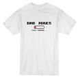 thumbnail image 1 of Loading Dad Jokes Fun Graphic Men's White T-shirt, 1 of 1