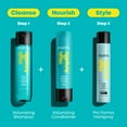 thumbnail image 2 of Matrix High Amplify Volumizing Shampoo | Instant Lift, Lasting Volume & Strengthening | Silicone-Free | Boost Structure in Fine, Thin & Limp Hair | Salon Professional Shampoo, 2 of 6