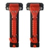 Car Safety Hammer Emergency Escape Tool Auto Car Window Glass Hammer Breaker and Seat Belt Cutter, Set of 2