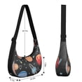 thumbnail image 4 of Women’s Sci-Fi Shoulder Bag – Galaxy Cosmos Celestial Crossbody Purse with Outer Space Nebula and Starry Night Cosmic Pattern, Lightweight Water-Resistant Tote, 4 of 5