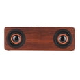 thumbnail image 4 of Altavoz Inalámbrico, Reloj Despertador Retro De Madera De Carga Con Reloj Despertador De Carga De 10 W Para Tabletas De Teléfonos Móviles Grano De Madera Marrón, 4 of 7