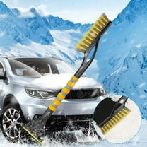 Tgbvmt Car Mounted Snow Scraper, Multifunctional Snow Brush, Deicer, Winter Cleaning Tool for Cars, SUVs, Quick Ice Removal, Ergonomic Handle for Easy Use in Cold Weather