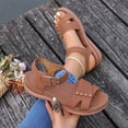 thumbnail image 5 of Willtoo Flat Sandals for Women Dressy: Comfortable Flats Sandals Women Open Toe Ankle Strap Walking Shoes Summer, 5 of 6