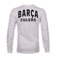thumbnail image 3 of Men's 1863FC  Gray Barcelona Back Team Arch Long Sleeve T-Shirt, 3 of 3