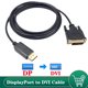 thumbnail image 2 of 1.8M Displayport macho a DVI Cable adaptador macho 1080P DP a DVI Convertidor compatible Displayport 1.1a, 2 of 5