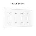 thumbnail image 2 of Game Graphics Switch Cover Decorative Wall Plate / 4-Gang 4-Toggle / Standard Size 4.5x8 in, 2 of 5