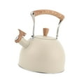 thumbnail image 4 of Hervidor con Silbido, Tetera con Silbato con Tapa con Y Asa, Tetera/cafetera para Campamento, Utensilios de Cocina, Olla para Exteriores, Camping, 4 of 8